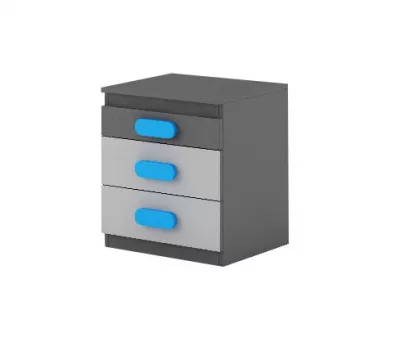 Byvajsnami SK, PLANEO PL-11, šedá/tyrkysová