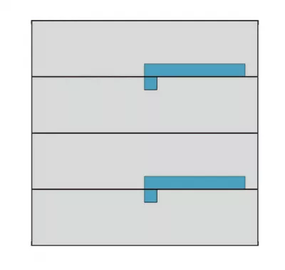 Byvajsnami SK, BOBY komoda 4S, modrá