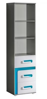 Byvajsnami SK, TITO A5, biela/modrá/antracit