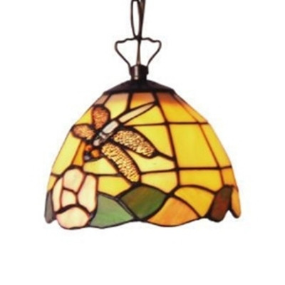 Artistar Ozdobná závesná lampa v štýle Tiffany LIBELLE