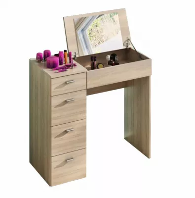 TEMPO KONDELA Belina toaletný stolík dub sonoma