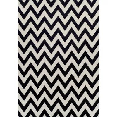 TEMPO KONDELA Adisa koberec 200x285 cm slonovinová / tmavosivá