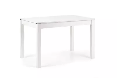 HALMAR Maurycy rozkladací jedálenský stôl biela