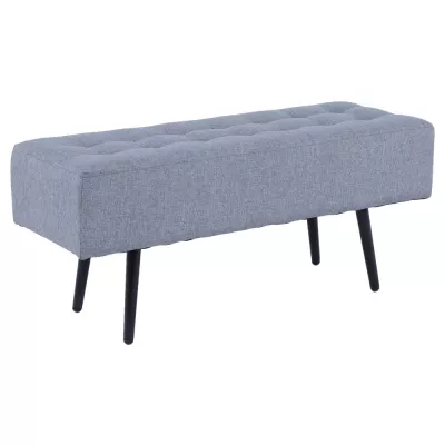 TEMPO KONDELA Laster taburetka sivá / čierna