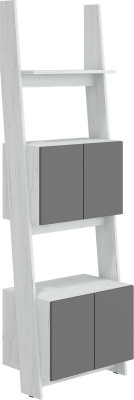 MEBLOCROSS Rack RAC-05 regál craft biely / grafit