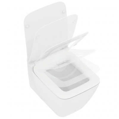 IDEAL STANDARD - Strada II Závěsné WC s ultra plochým sedátkem SoftClose, Aquablade, bílá (T359601)
