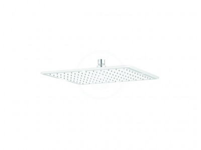 KLUDI - A-Qa Horní sprcha, 300x300 mm, bílá/chrom (6453091-00)