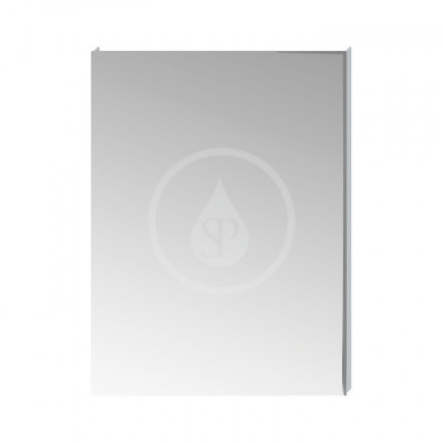 JIKA - Clear Hranaté zrcadlo, 1000mm x 40mm x 810mm (H4557611731441)