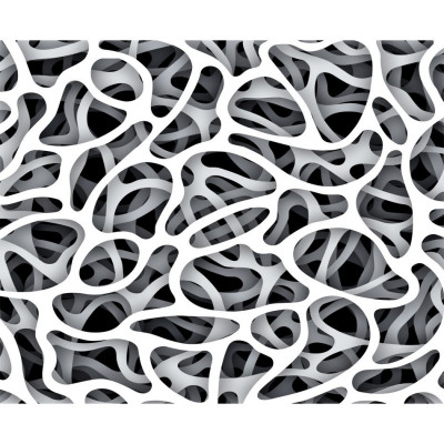 AG Art Fototapeta XXL 3D Openwork 360 x 270 cm, 4 diely