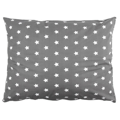 4home Obliečka na vankúš Stars sivá, 70 x 80 cm