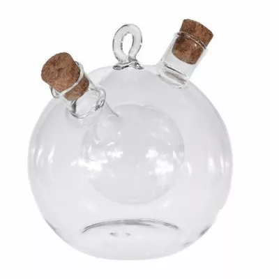 Dóza na olej a ocot s dvoma uzávermi