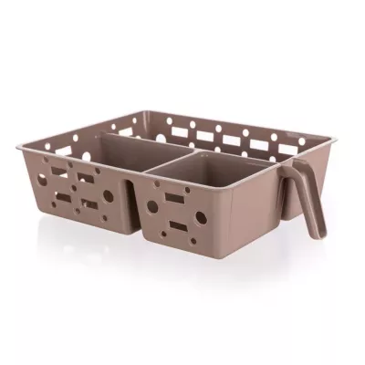 BANQUET Organizér do chladničky perforovaný CULINARIA 30,5 x 23 x 8cm, hnedý