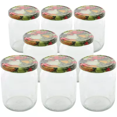 ORION Pohár zavárací+viečko dekor 0,5l