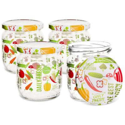 ORION Zavárací pohár s viečkom Fruit, 0,66 l 