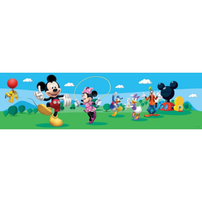 AG Art Samolepiaca bordúra Mickey Mouse a jeho priatelia, 500 x 14 cm