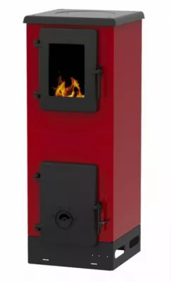 Kachle krbové VULKAN, S červené