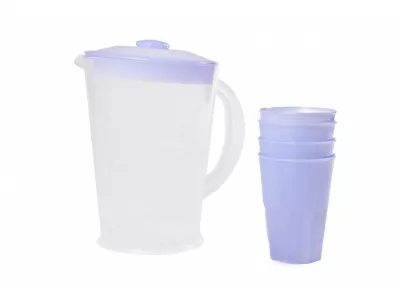 Džbán 1,5l +4 poháre 0,25l UH