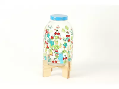 Nádoba na limonádu so stojanom