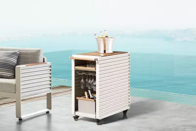 Higold Záhradný servírovací vozík HIGOLD - Airport Dining Car Taupe