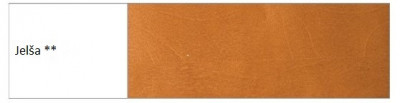 Drewmax Jednolôžková posteľ - masív LK193 | 120 cm buk Morenie: Jelša