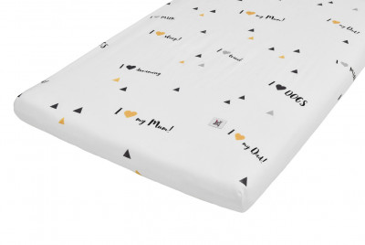 ArtBel Prestieradlo I love Prevedenie: Veľkosť M