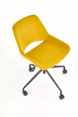 Stolička: HALMAR SCORPIO HALMAR - poťahový materiál: látka horčicová