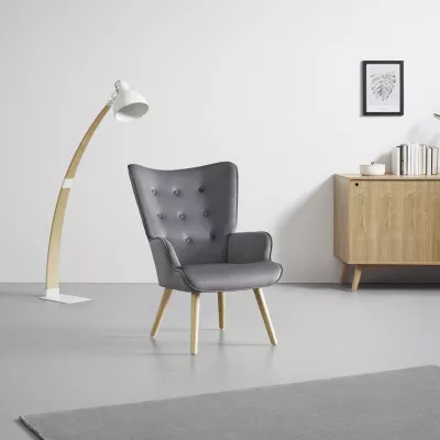 kreslo Celina Šedá