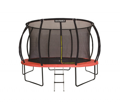 Trampolína Marimex PREMIUM 457 cm + vnútorná ochranná sieť + schodíky ZADARMO
