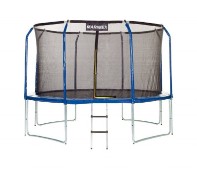 Trampolína Marimex 396 cm + vnútorná ochranná sieť + rebrík ZADARMO